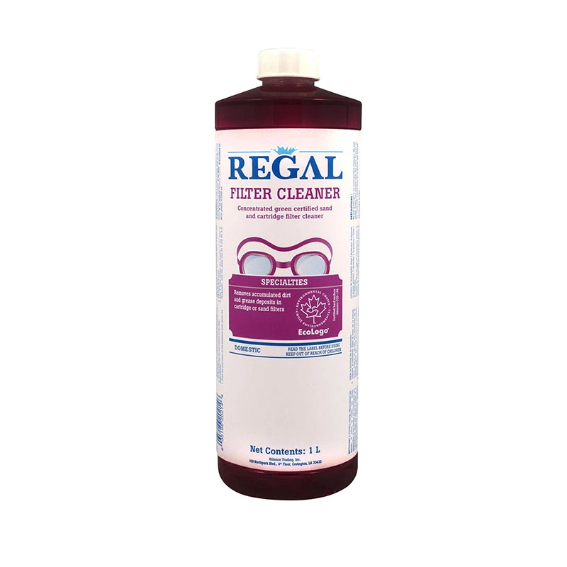 A bottle of regal cloth cleaner