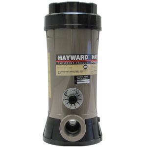 A hayward water filter is shown with the label.