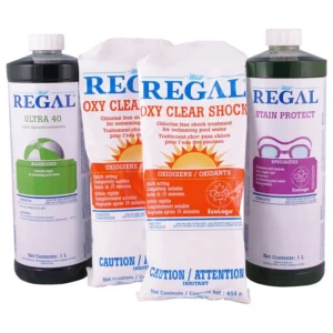 A picture of regal cleaning products.