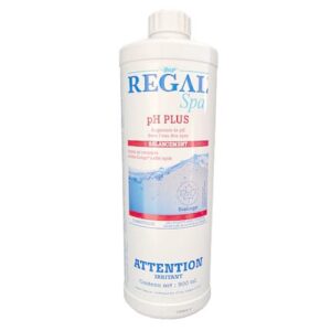 A bottle of regal spa eye polish